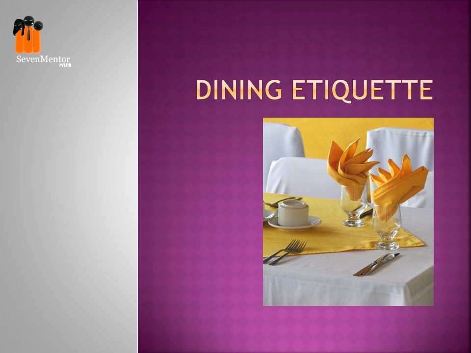 dining etiquette